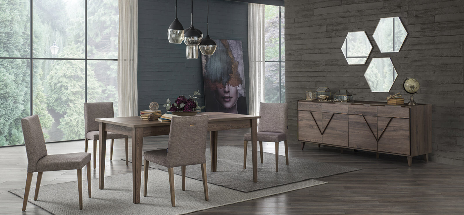 VALENTE تفاصيل مبهرة... غرفة الطعام Valente 