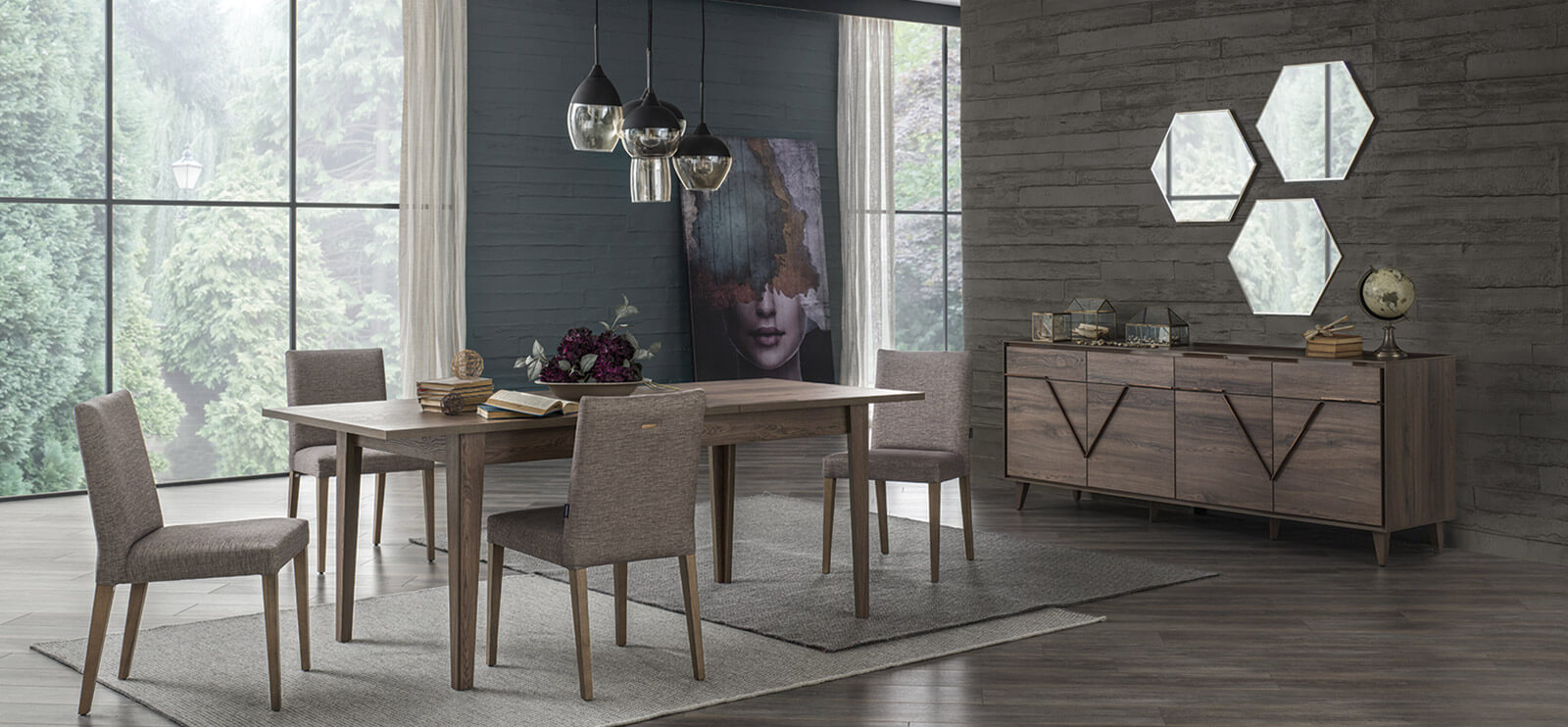 VALENTE تفاصيل مبهرة... غرفة الطعام Valente 