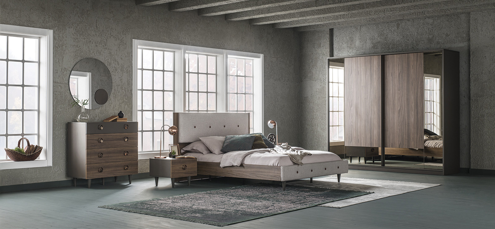 ROSA Atemberaubende Details, ästhetische Formen...ROSA SCHLAFZIMMER