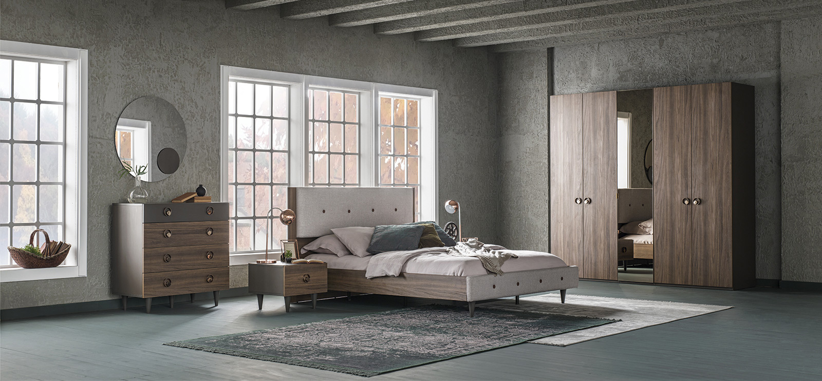 ROSA Atemberaubende Details, ästhetische Formen...ROSA SCHLAFZIMMER