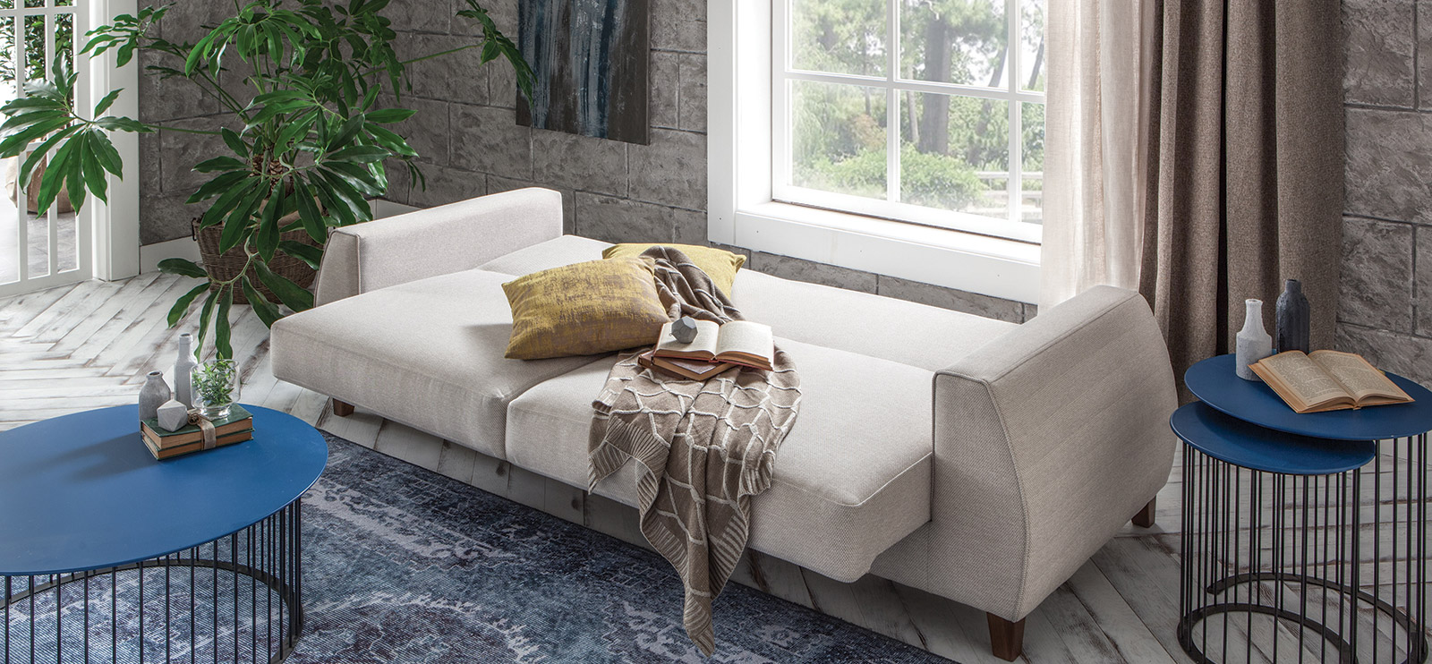 PONTE التصميم والعملية في آن واحد... مجموعة الجلوس Ponte 