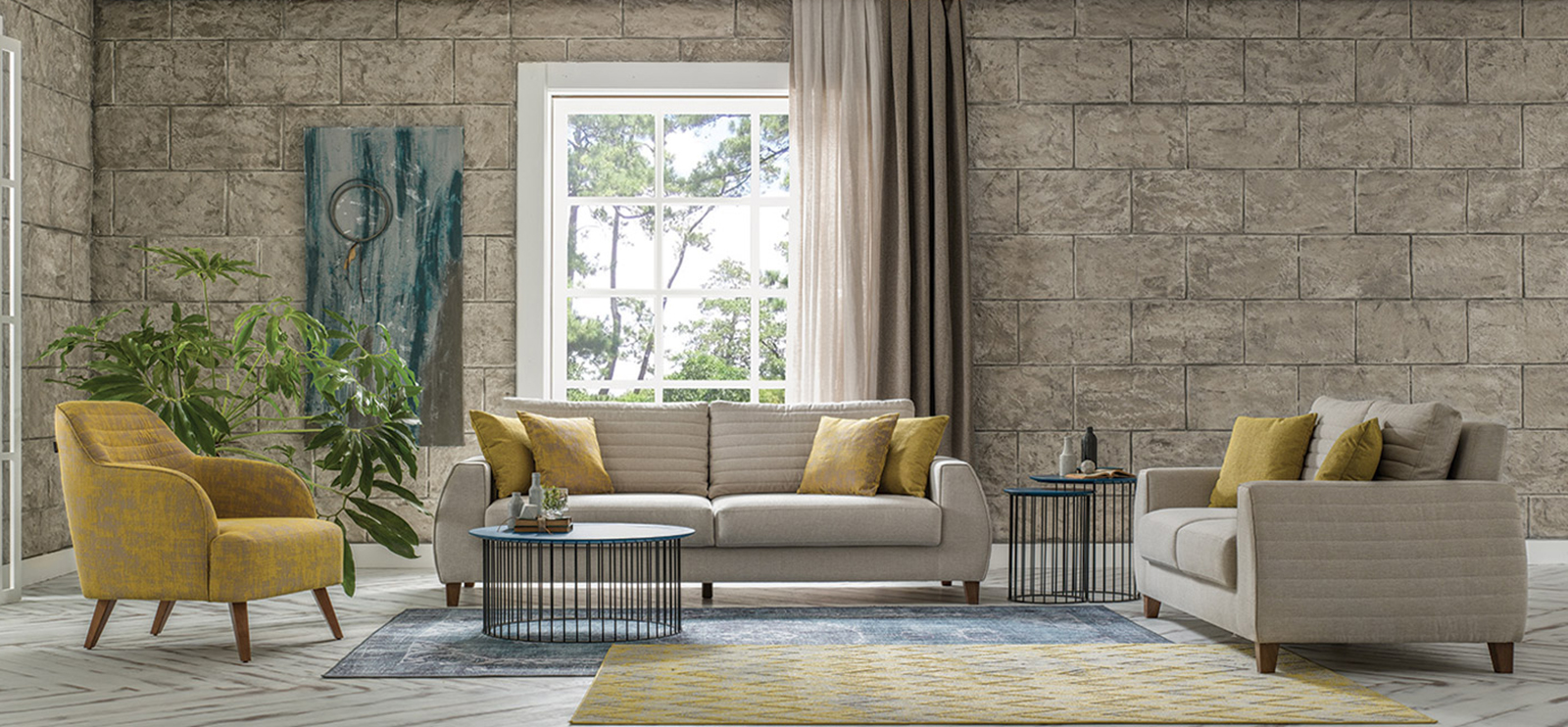 PONTE التصميم والعملية في آن واحد... مجموعة الجلوس Ponte 