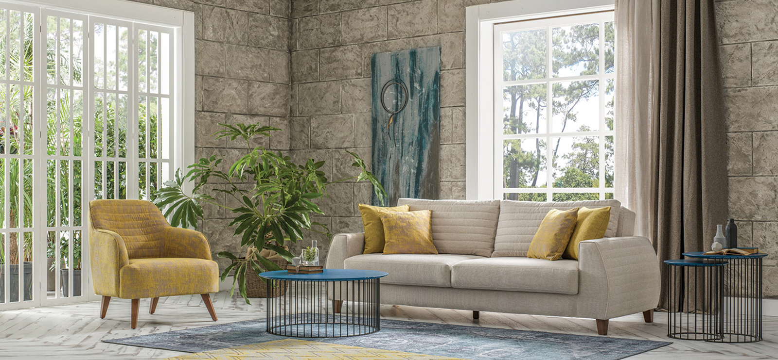 PONTE التصميم والعملية في آن واحد... مجموعة الجلوس Ponte 