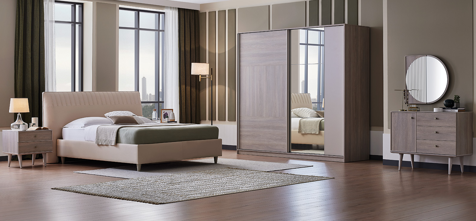 BASEL Calm and Elegant Effect... Basel Bedroom