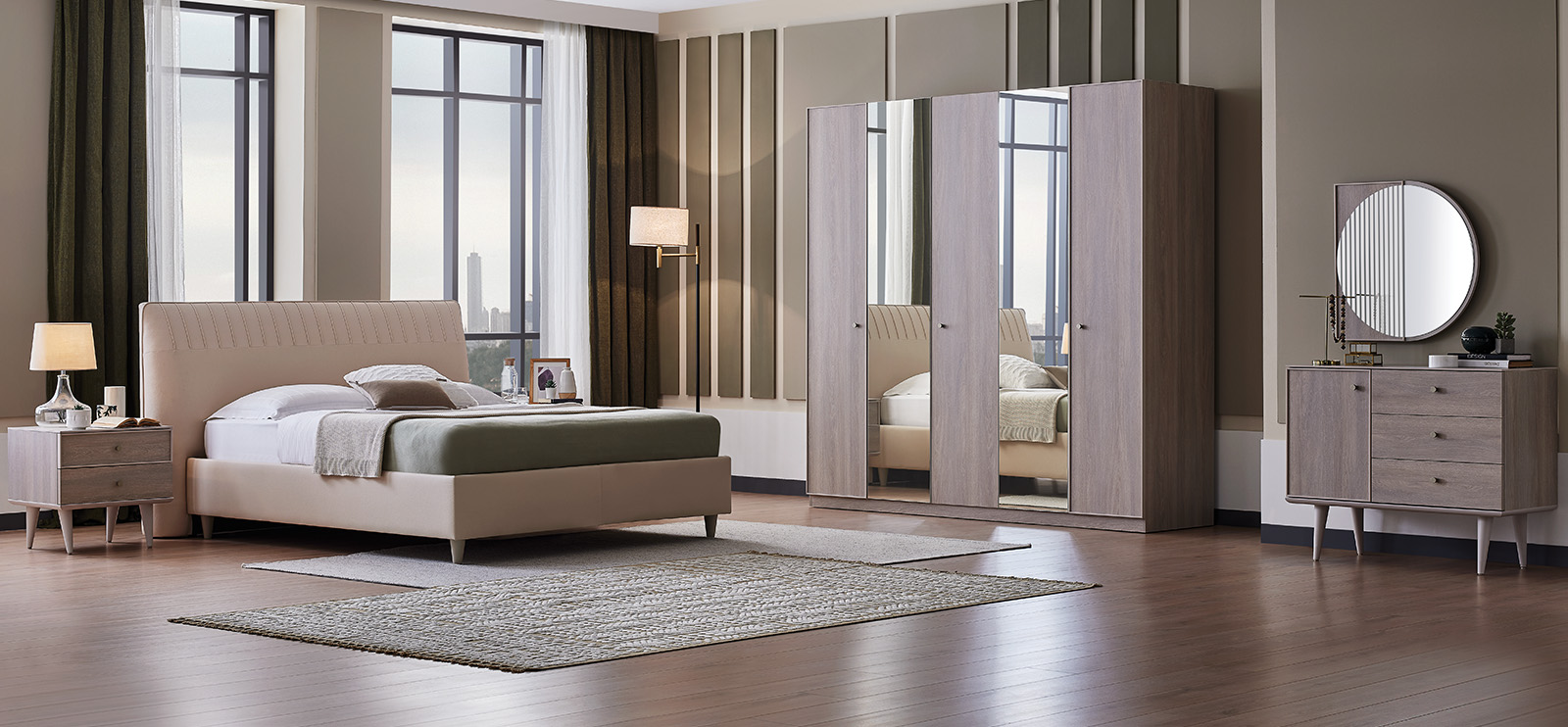 BASEL Calm and Elegant Effect... Basel Bedroom