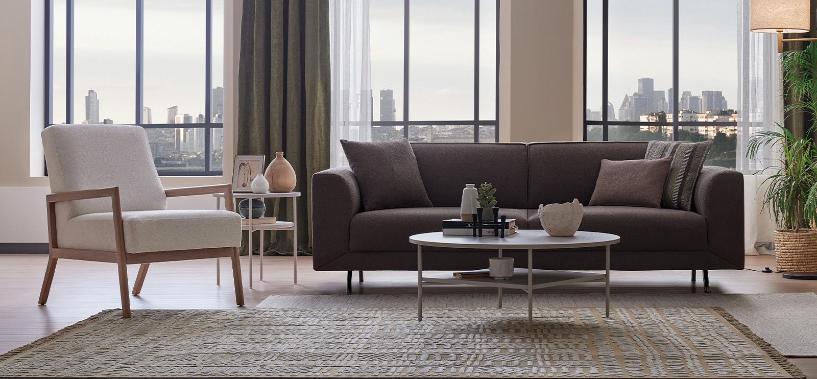 BASEL Multi-Faceted Modern Design...Basel Living Room