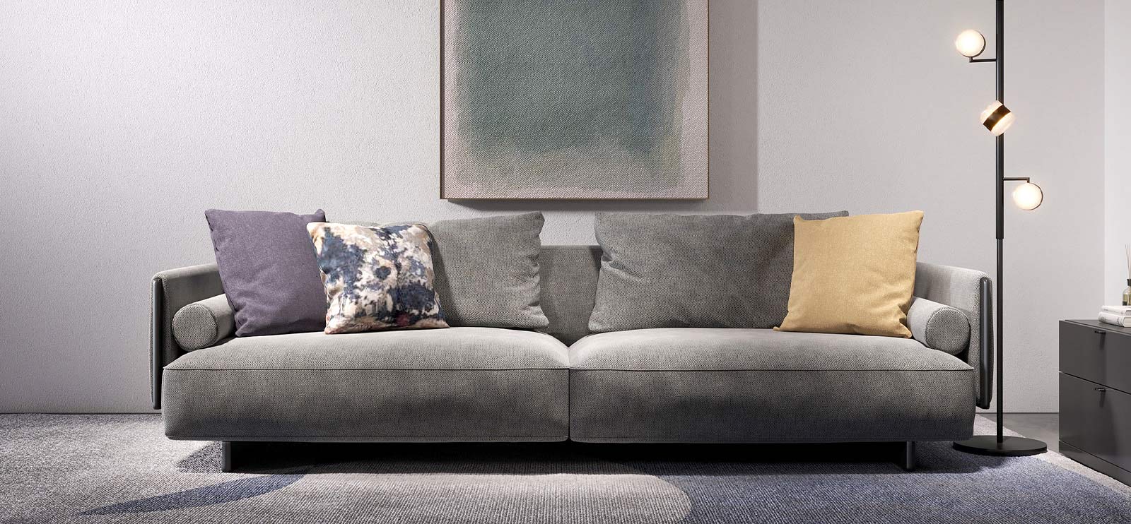 CANTON Unique and Plain Design... Canton Living Room