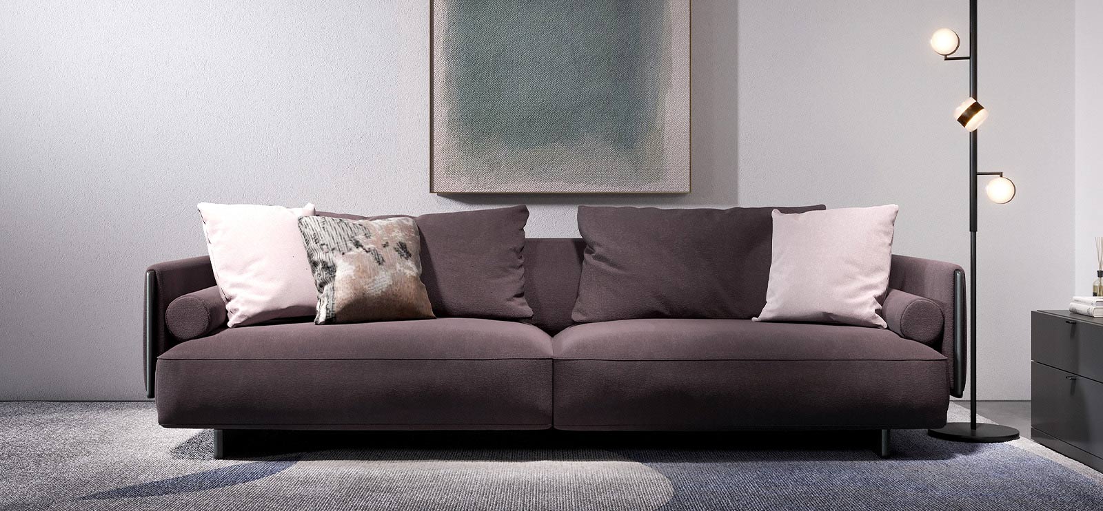 CANTON Unique and Plain Design... Canton Living Room