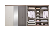 Wardrobe with 5 Doors
