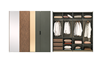  Wardrobe with Sliding Doors (220 cm)