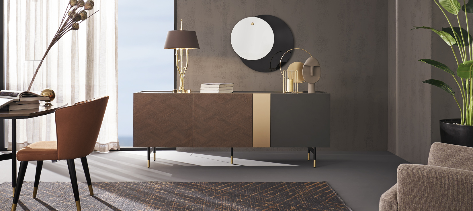 DORIAN Luxury Reflection of Nature… Dorian Dining Room