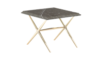 Elegante Side Table - Marble