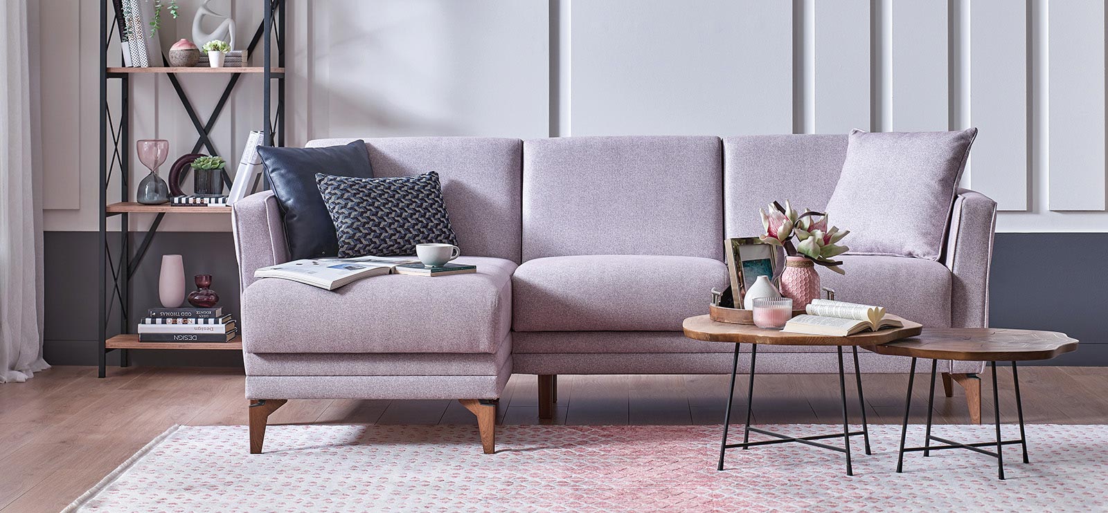 FORTE Contemporary Living Comfort...Forte Corner Sofa Set