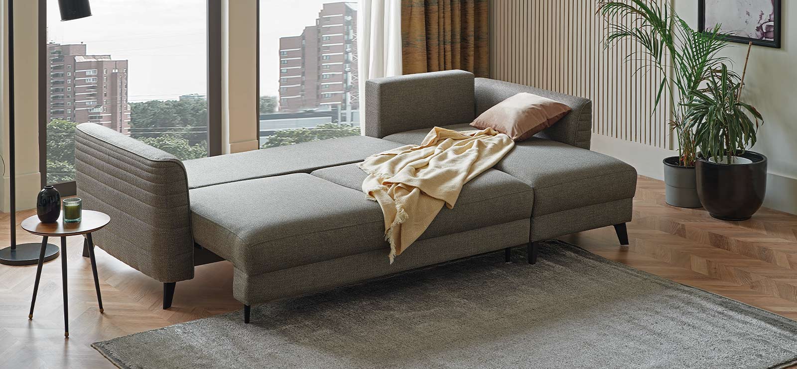 GRACE VERSATILE MODERN COMFORT…Grace Corner Sofa Set