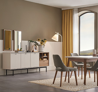 LORETO БУРГУНДИЯ СТОЛОВАЯ