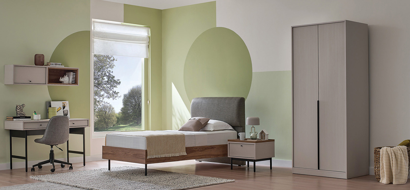 LORETO Dinamik, Doğal ve Genç Tasarım…Loreto Genç Odası