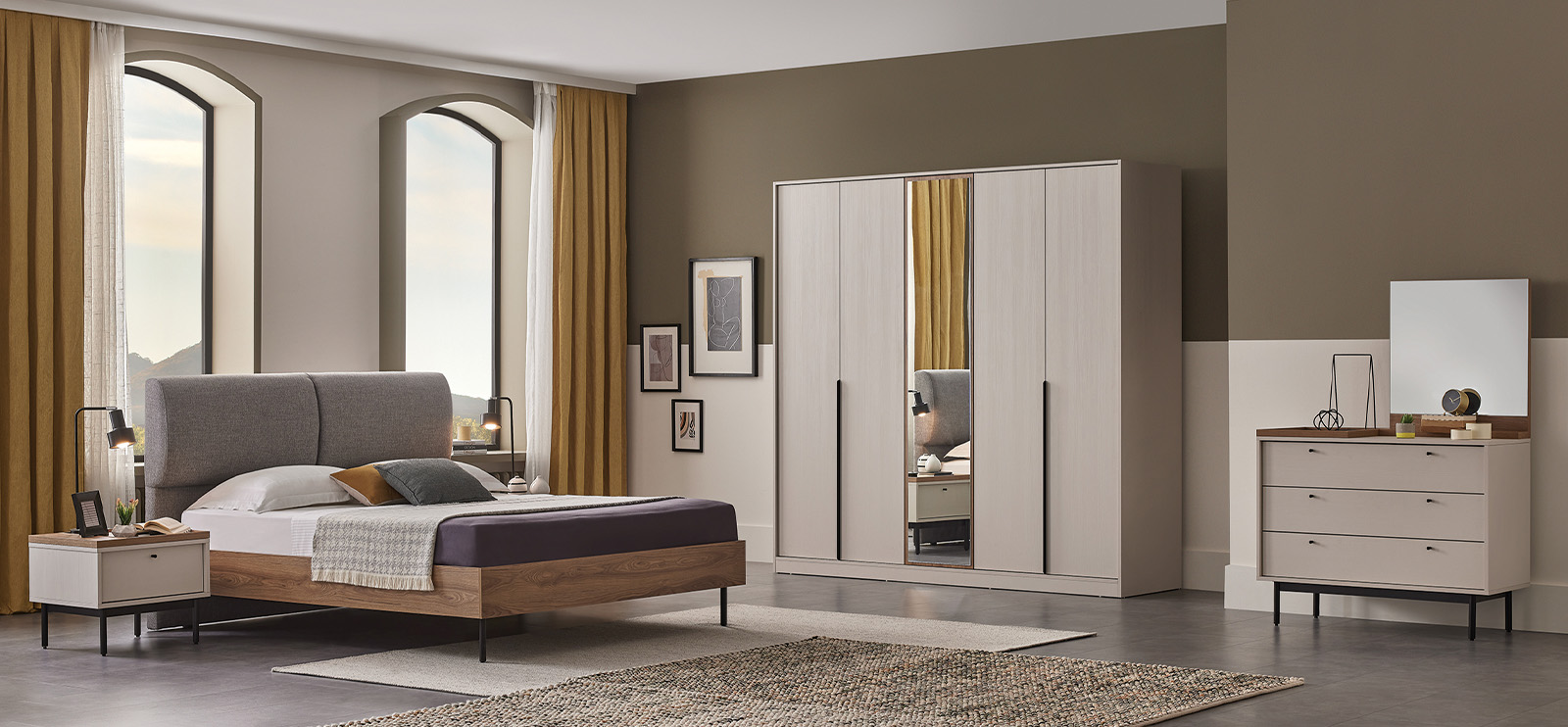 LORETO Contemporary Installation which Stands Out with Its Naturality…Loreto Bedroom