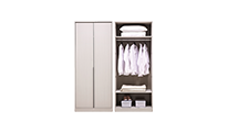 Wardrobe with 2 Doors
