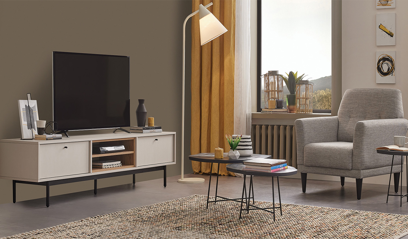 LORETO تصميم ذو وحدات بتصميم أنيق... وحدة التلفاز Loreto LORETO