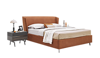 Bed base with headboard (200x200 cm) 