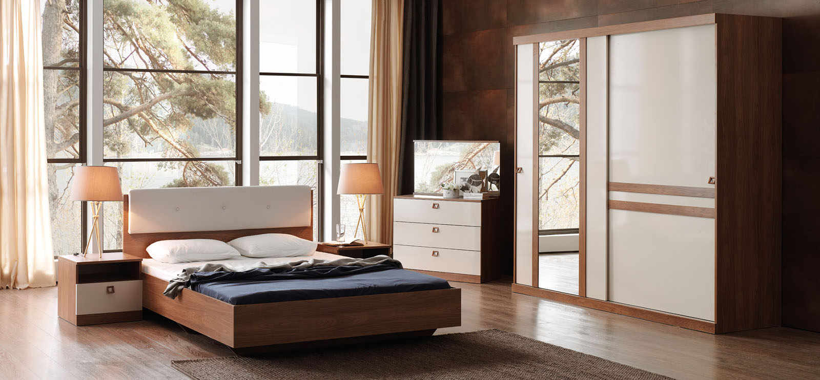 MISTRAL YATAK ODALARI Farklı kombinasyonlara olanak tanıyan Mistral Yatak Odası.