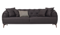 3-er Sitz Sofa (Ledermuster)