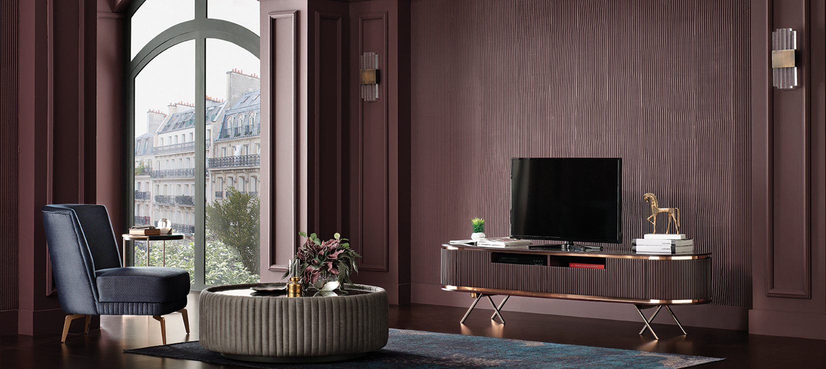 VIENNA Безмятежная элегантность … Телевизионный блок TV Vienna 