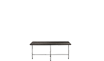 Solaro Rectangle Coffee Table – Smoke Grey