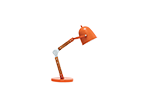 Stage Orange Lamp