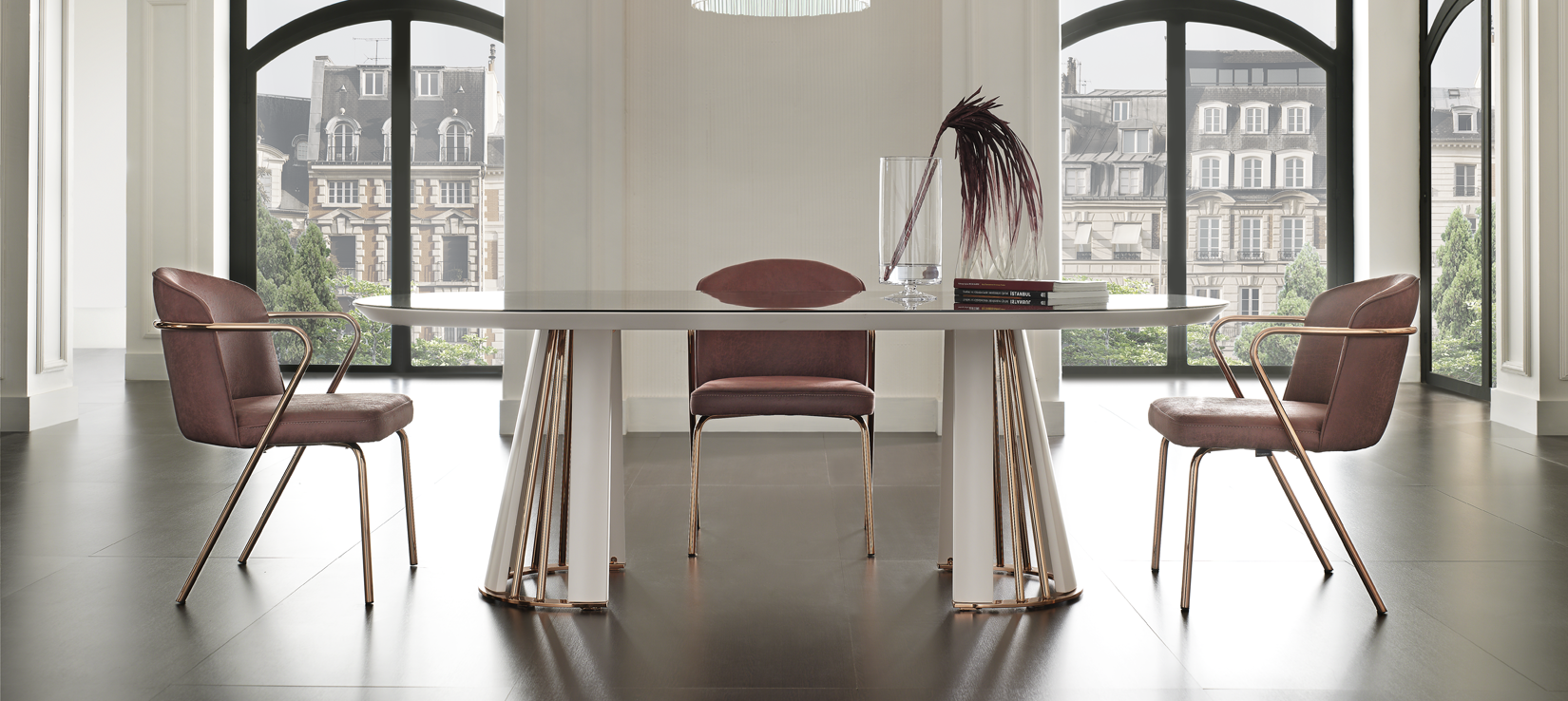 VIENNA Romantizmin Lüks Dokunuşları… Vienna Yemek Odası